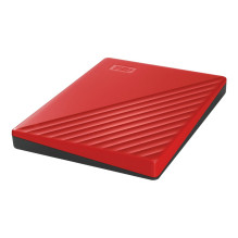 Išorinis HDD, WESTERN DIGITAL, My Passport, 2TB, USB 2.0, USB 3.0, USB 3.2, spalva raudona, WDBYVG0020BRD-WESN