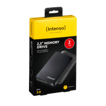 External HDD, INTENSO, 6023580, 2TB, USB 3.0, Colour Black, 6023580