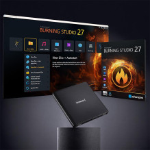 DVD RW USB3.2 EXT / JUODAS 5401500 INTENSO