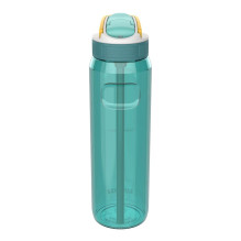 Drinking bottle - KAMBUKKA Lagoon 1000ml Tritan with sealable straw Zesty Green
