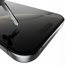 Puro grūdintas stiklas, skirtas iPhone 16 Pro