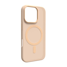 Puro Daylight MagSafe silikoninis dėklas, skirtas iPhone 16 Pro Max – smėlio spalvos