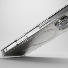 Puro Impact Clear D3O MagSafe Silicone Case for iPhone 16 Pro - Transparent