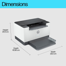 Lazerinis spausdintuvas HP LaserJet M209DW, 6GW62F
