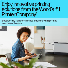 Laser Printer, HP, LaserJet M209DW, 6GW62F