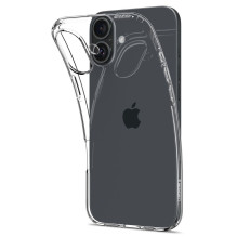 „Spigen“ skystųjų kristalų „iPhone 16 Plus“ dėklas – skaidrus