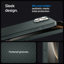 „Spigen“ skystas oro dėklas, skirtas iPhone 16 Pro Max – žalias