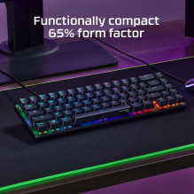 KLAVIATŪROS LYDINIO ORIGINS 65 / HKBO1T-RD-US / N HYPERX