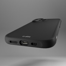 SBS Full Active D3O dėklas, skirtas iPhone 16 Plus – juodas