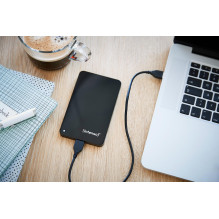 External HDD, INTENSO, Memory Case, 4TB, USB 3.0, Colour Black, 6021512