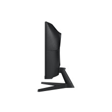 LCD Monitor, SAMSUNG, 27 ", 2560 x 1440 pixels, Wide Quad HD, Native aspect ratio 16:9, LED, Curved, LS27CG554EUXEN