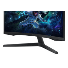LCD Monitor, SAMSUNG, 27 ", 2560 x 1440 pixels, Wide Quad HD, Native aspect ratio 16:9, LED, Curved, LS27CG554EUXEN