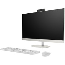 Desktop Computer - HP AIO 24-cr0184nw, Ryzen 3 7320U, 16GB RAM, 512GB SSD, White
