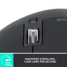 MOUSE BLUETH OPTICAL MASTER 3S / BLACK 910-006559 LOGITECH