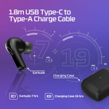 HEADSET HYPERX MIX BUDS 2 / 7D0A4AA HYPERX