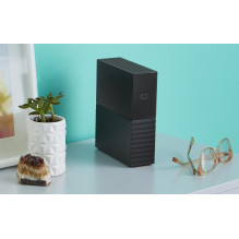 External HDD, WESTERN DIGITAL, My Book, 6TB, USB 3.0, Drives 1, Black, WDBBGB0060HBK-EESN