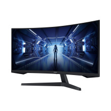 LCD monitorius, SAMSUNG, Odyssey G5, 34', žaidimai / išlenktas / 21 : 9, skydelis VA, 3440x1440, 21:9, 1 ms, pakreiptas,