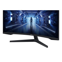 LCD Monitor, SAMSUNG, Odyssey G5, 34", Gaming / Curved / 21 : 9, Panel VA, 3440x1440, 21:9, 1 ms, Tilt, Colour Blac