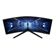LCD monitorius, SAMSUNG, Odyssey G5, 34', žaidimai / išlenktas / 21 : 9, skydelis VA, 3440x1440, 21:9, 1 ms, pakreiptas,