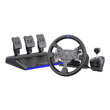 Gaming steering wheel - PXN V99 (PC / PS3 / PS4 / XBOX ONE / SWITCH, 270° / 900° rotation angle)