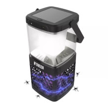 Insect Repellent Lamp - N'oveen IKN895 LED Solar Powered, 40 m² Coverage, 13 Hours Run Time, Black