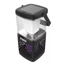 Insect Repellent Lamp - N'oveen IKN895 LED Solar Powered, 40 m² Coverage, 13 Hours Run Time, Black