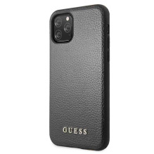 Etui Guess Iridescent na iPhone 11 Pro Max - czarne