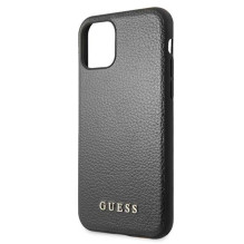 Etui Guess Iridescent na iPhone 11 Pro Max - czarne