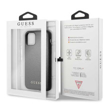 Etui Guess Iridescent na iPhone 11 Pro Max - czarne