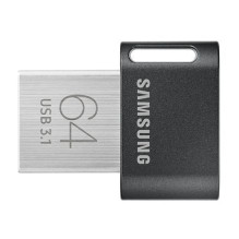 Samsung FIT Plus MUF-64AB / APC 64 GB USB 3.1 Black / Silver