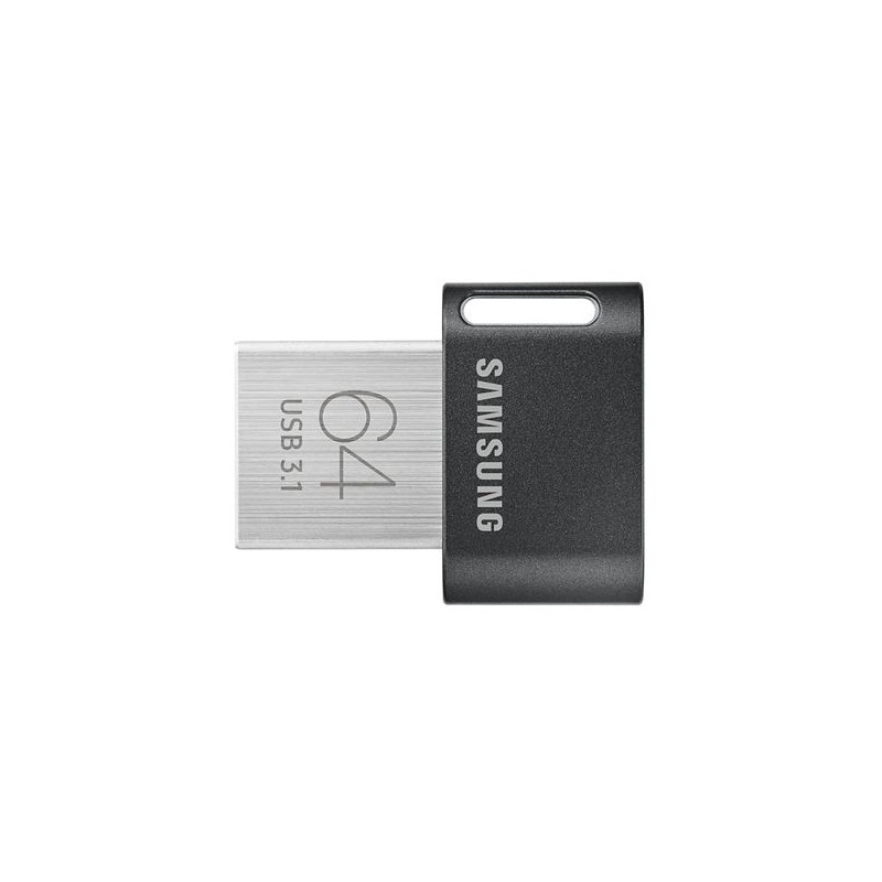 Samsung FIT Plus MUF-64AB / APC 64 GB USB 3.1 Black / Silver