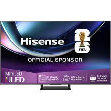 TV Set, HISENSE, 55 ", 4K Ultra HD, 3840 x 2160 pixels, Flat, 16:9, ULED, 55U7QPRO