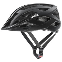 Bicycle Helmet - Uvex I-vo 2, IAS 3D Fit, Impact Resistant, 60 - 64 cm, Black Matt