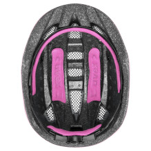 Vaikų Dviračio Šalmas - Uvex Kid 2 CC 46-52 cm, Kietas Korpusas, Vėdinimas, Rožinė Vienaragis Matinis