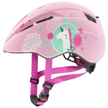 Children's Bicycle Helmet - Uvex Kid 2 CC 46-52 cm, Hard Shell, Ventilation, Pink Unicorn Matte