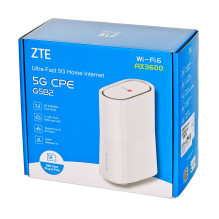 Maršrutizatorius - ZTE G5B2 Dviejų Juostų Wi-Fi 5G Ryšys 2 RJ-45 Prievadai USB Type-C Balta Maršrutizatorius - ZTE G5B2 Dviejų Juostų Wi-Fi 5G Ryšys 2 RJ-45 Prievadai USB Type-C Balta