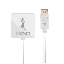 Adapteris - LINDY DisplayPort 1.2 į HDMI, DVI ir VGA Aktyvus Konverteris, 3840x2160 30Hz, Baltas Adapteris - LINDY DisplayPort 1.2 į HDMI, DVI ir VGA Aktyvus Konverteris, 3840x2160 30Hz, Baltas