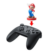 „Nintendo Switch 2 Pro“ valdiklis, juodas, „Bluetooth“ žaidimų pultas, analoginis / skaitmeninis, „Nintendo Switch 2“. „Nintendo Switch 2 Pro“ valdiklis, juodas, „Bluetooth“ žaidimų pultas, analoginis / skaitmeninis, „Nintendo Switch 2“.