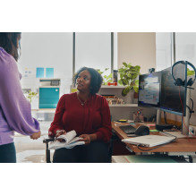 HP Poly Blackwire 3325 Stereo Microsoft Teams Certified USB-C Headset +3.5mm Plug +USB-C / A Adapter