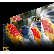 „Hisense C3 DLP UHD 4K“ (3840 x 2160) 3D sidabrinis televizorius