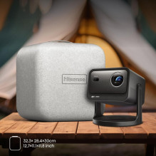 „Hisense C3 DLP UHD 4K“ (3840 x 2160) 3D sidabrinis televizorius