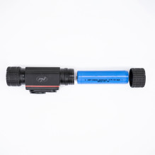 PNI Adventure F80 dvigubas LED priekinis žibintas, 1000 lm, 6 W, 2200 mAh, IP68, pakuotėje yra PNI CHG300 maitinimo šalt
