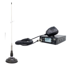 CB PNI Escort HP 9700 USB radijo stoties paketas ir CB PNI ML100 antena su magnetiniu pagrindu