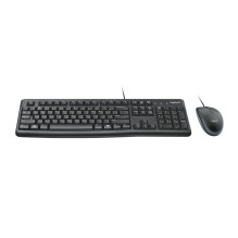 Klaviatūros ir pelės derinys MK120 / Juoda 920-002562 LOGITECH