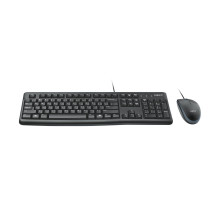 Klaviatūros ir pelės derinys MK120 / Juoda 920-002562 LOGITECH