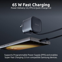 MAITINIMO ADAPTERIS 1XUSB-A / 1XUSB-C / JUODAS 7806520 INTENSO