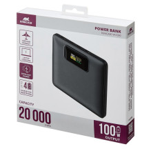 USB išorinė baterija 20000MAH / VA1090 RIVACASE USB išorinė baterija 20000MAH / VA1090 RIVACASE
