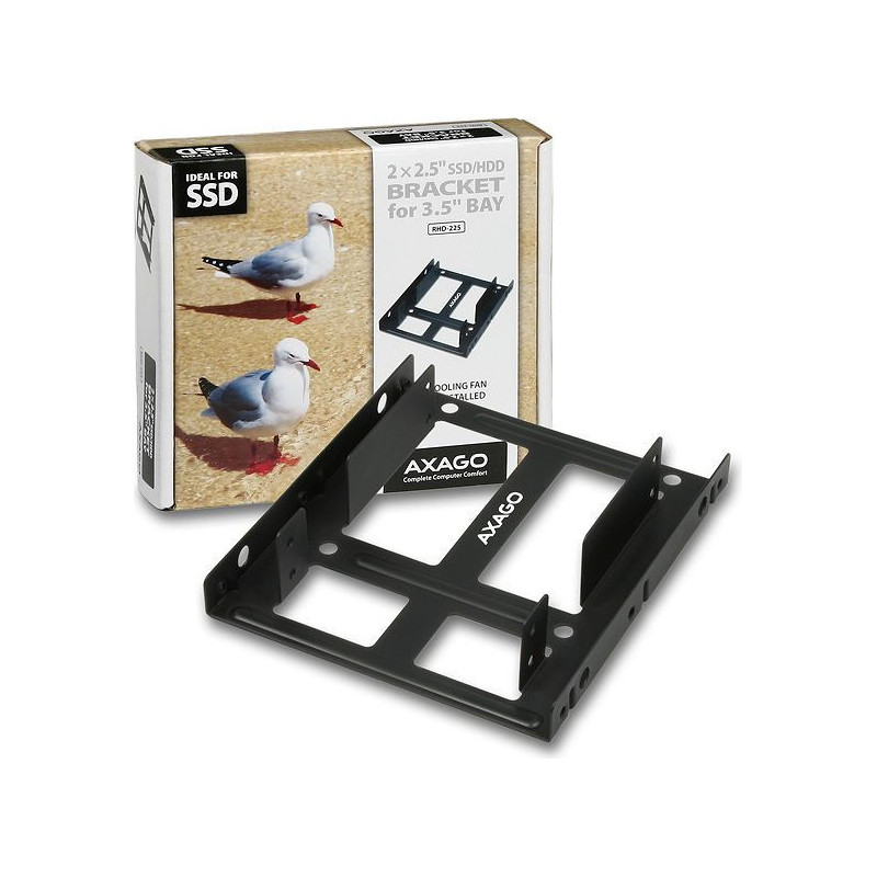 Axago Adapter 2x 2.5" na 3.5" (RHD-225)