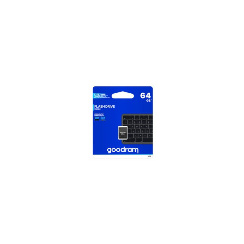 „Goodram UPI2“ USB 2.0 64 GB, juodas