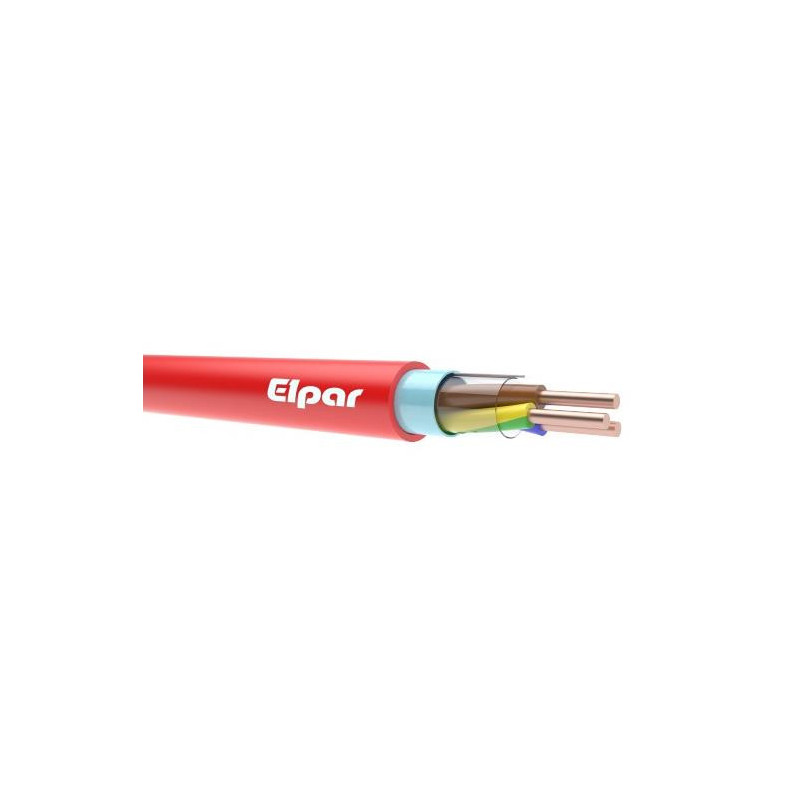 Kabelis Elpar FE180 PH90 / E30-90, 500 V, 500 m, 3 x 2.5 mm²